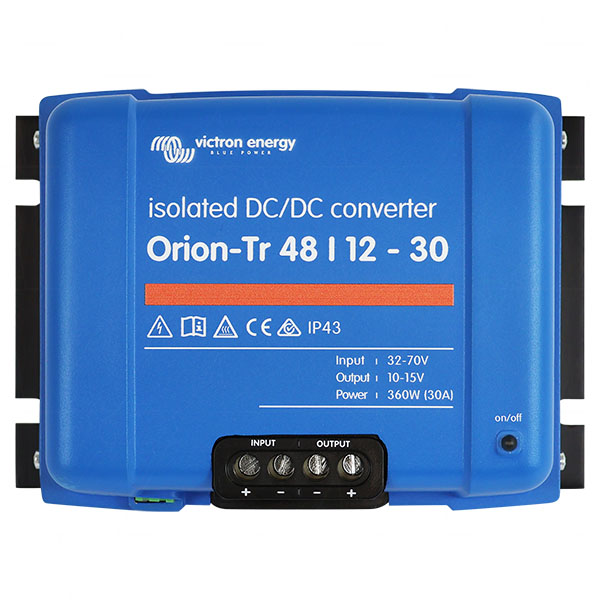 ORION-Tr 48/12-30A (360W) - Victron Energy DC to DC Converter 30A ...